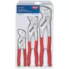 KNIPEX Forged Steel Nickel Plated Pliers Wrench Set (3-Piece)