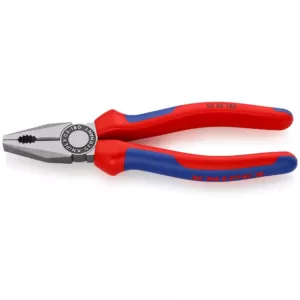 KNIPEX Pliers Set with Combination Diagonal and Cobra Pliers (3-Piece)