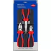 KNIPEX 3-Piece Combination Long Nose Pliers with Diagonal-Comfort Grip