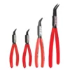 KNIPEX 4-Piece Forged Steel Ring Pliers Set