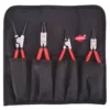 KNIPEX 4-Piece Circlip Snap with Ring Set In Pouch