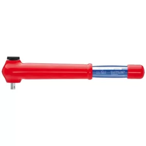 KNIPEX Reversible Torque Wrench with 1,000V 3/8 in. Drive