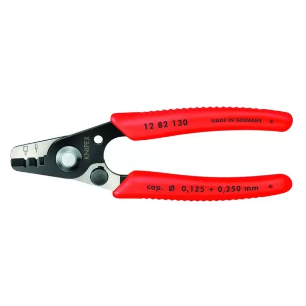 KNIPEX 5-1/4 in. Wire Stripper for Fiber Optics