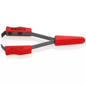 KNIPEX 4-1/2 in. Coated Wire Stripping Tweezers