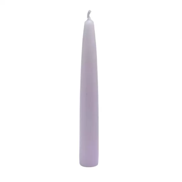 Zest Candle 6 in. Lavender Taper Candles (12-Set)