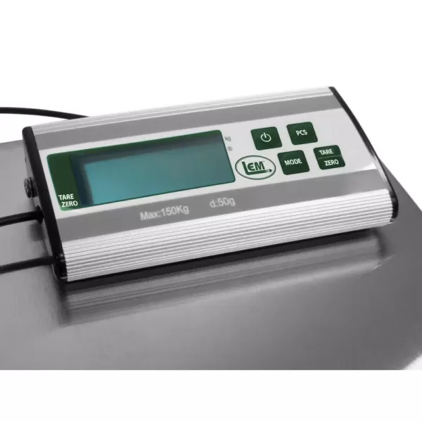 LEM 330 lb. Stainless Steel Digital Scale