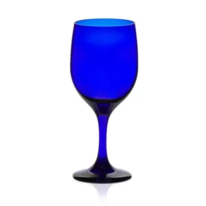 Libbey Premiere 11.5 oz. Cobalt Wine Glass Set (12-Pack)