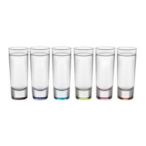 Libbey Troyano 2 oz. MultiColor Shooter Glass (6-Pack)