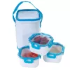 Classic Cuisine Portable Food Storage with Insulated Bag (Set of 3)