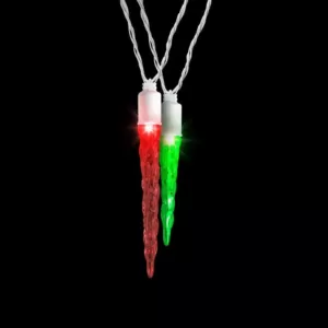 LightShow 12-Light LED Multi-Color Color-Changing Icicle Light Set