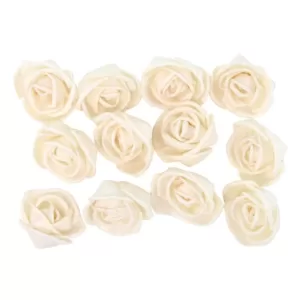 LITTON LANE White Sola Boxed Rose Flowers (Set of 2)