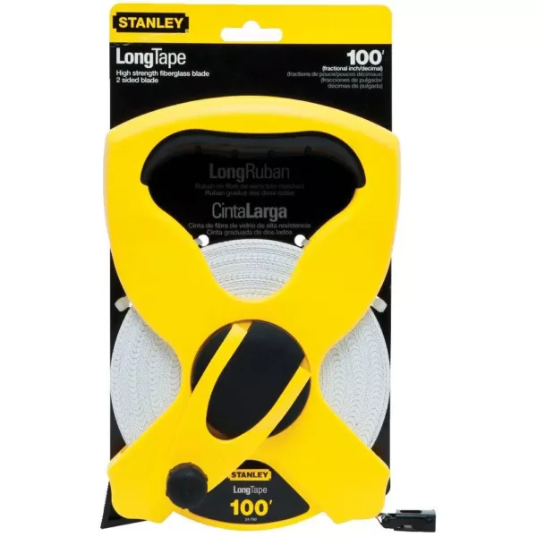 Stanley 100 ft. x 1/2 in. Fiberglass Long Tape