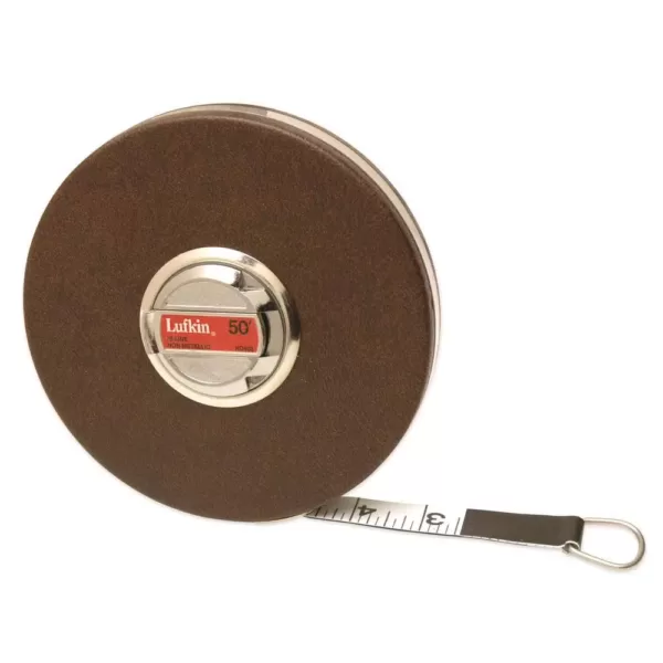 Lufkin 5/8 in. x 100 ft. Heavy-Duty Hi-Line Fiberglass Tape Measure