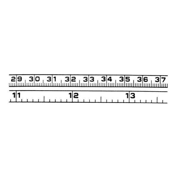 Lufkin 6.56 ft. (6mm x 2m) Executive Diameter Pocket Tape Measure