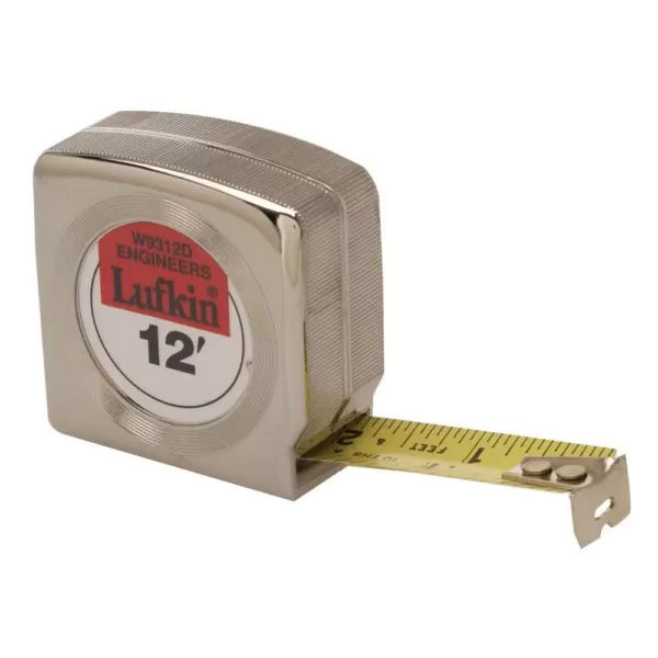 Lufkin 3/4 in. x 12 ft. Power Return Tape Measure