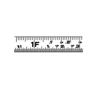 Lufkin 3/4 in. x 12 ft. Power Return Tape Measure