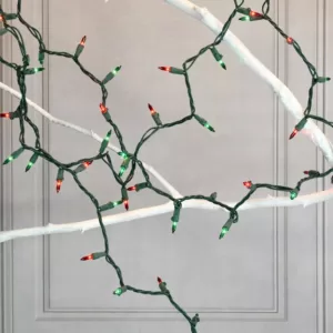 LUMABASE 200-Light Red and Green Mini String Light