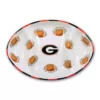 Magnolia Lane Georgia Ceramic Football Tailgating Platter