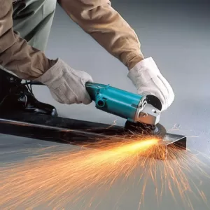 Makita 9 Amp 5 in. Corded High-Power Angle Grinder with AC/DC Switch