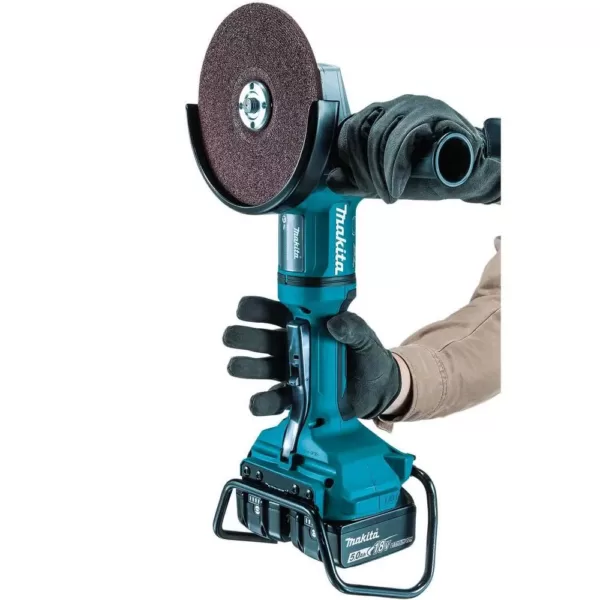 Makita 18-Volt 5.0Ah X2 LXT Lithium-Ion (36-Volt) Brushless Angle Grinder Kit