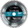 Makita 6-1/2 in. 56T Carbide Tipped Cordless Plunge Saw Blade, Aluminum