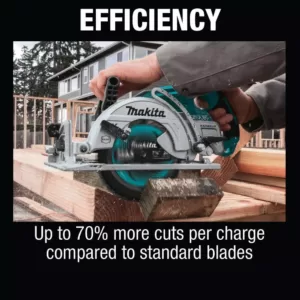 Makita 7-1/4 in. 24T Carbide-Tipped Max Efficiency Ultra-Thin Kerf Circular Saw Blade, Framing (10-Pack)