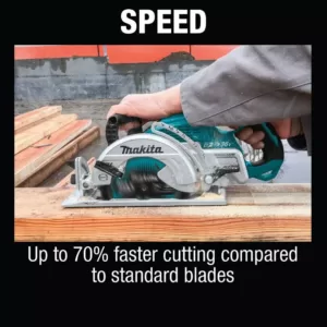 Makita 7-1/4 in. 24T Carbide-Tipped Max Efficiency Ultra-Thin Kerf Circular Saw Blade, Framing (10-Pack)