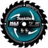 Makita 7-1/4 in. 24T Carbide-Tipped Ultra-Thin Kerf Saw Blade, Framing