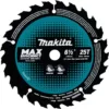 Makita 6-1/2 in. 25T Carbide-Tipped Max Efficiency Ultra-Thin Kerf Circular Saw Blade, Framing