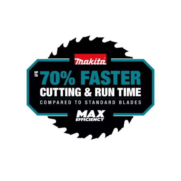 Makita 9-1/4 in. 24T Carbide-Tipped Max Efficiency Ultra-Thin Kerf Circular Saw Blade, Framing