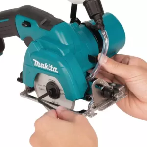 Makita 12-Volt MAX CXT Lithium-Ion Cordless 3-3/8 in. Tile/Glass Saw Kit