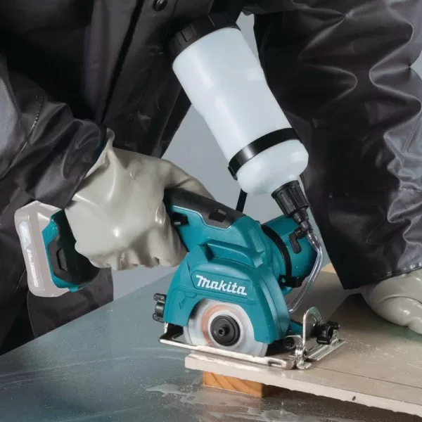 Makita 12-Volt MAX CXT Lithium-Ion Cordless 3-3/8 in. Tile/Glass Saw (Tool Only)