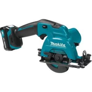 Makita 12-Volt Max CXT Lithium-Ion Cordless 3-3/8 in. Circular Saw Kit, Case (2.0Ah)