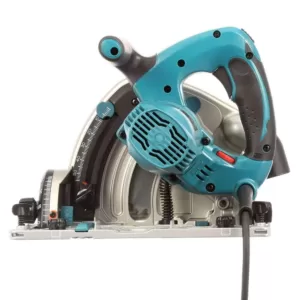 Makita 12 Amp 6-1/2 in. Corded Plunge Saw with 55 in. Guide Rail, 48T Carbide Blade and Hard Case