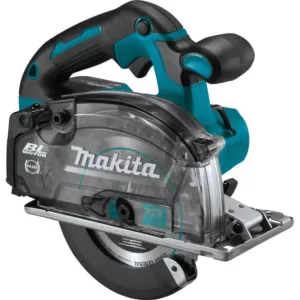 Makita 18-Volt LXT Lithium-Ion Brushless Cordless 5-7/8 in. Metal Cutting Saw with Electric Brake and Chip Collector Tool-Only