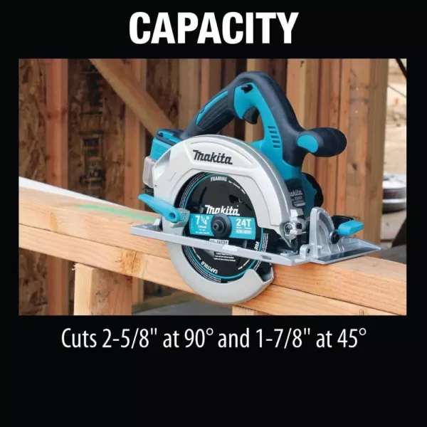 Makita 18-Volt X2 LXT Lithium-Ion (36-Volt) Cordless 7-1/4 in. Circular Saw (Tool Only)