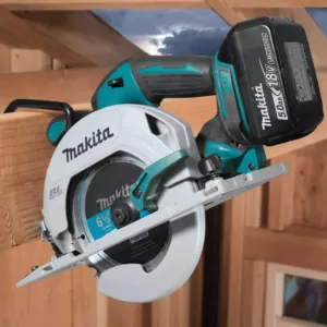 Makita 18-Volt 5.0Ah LXT Lithium-Ion Brushless Cordless 6-1/2 in. Circular Saw Kit