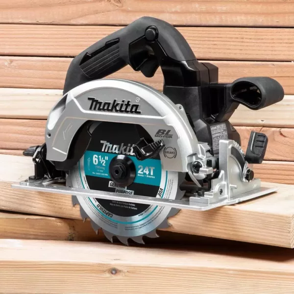 Makita 18-Volt 6-1/2 in. LXT Lithium-Ion Sub-Compact Brushless Cordless Circular Saw Kit (2.0 Ah)