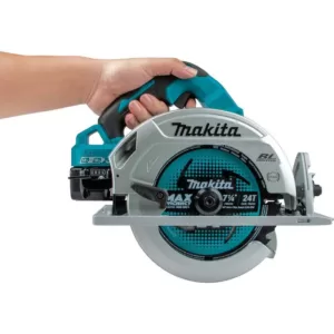 Makita 18-Volt X2 LXT Lithium-Ion (36-Volt) Brushless Cordless 7-1/4 in. Circular Saw Kit with 4 Batteries (5.0Ah)