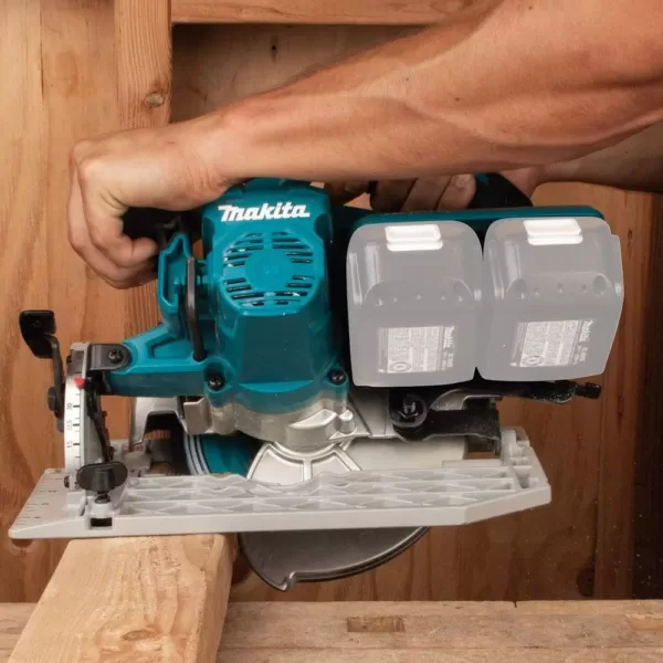 Makita 18-Volt X2 LXT Lithium-Ion (36-Volt) 7-1/4 in. Brushless Cordless Circular Saw (Tool-Only)