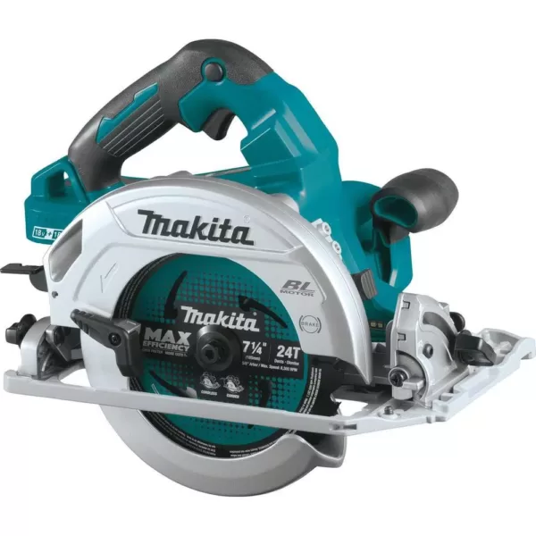 Makita 18-Volt X2 LXT Lithium-Ion (36-Volt) 7-1/4 in. Brushless Cordless Circular Saw Guide Rail Compatible Base (Tool-Only)