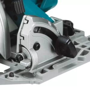 Makita 18-Volt X2 LXT Lithium-Ion (36-Volt) 7-1/4 in. Brushless Cordless Circular Saw Guide Rail Compatible Base (Tool-Only)