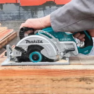 Makita 18-Volt X2 LXT Lithium-Ion (36-Volt) Brushless Cordless Rear Handle 7-1/4 in. Circular Saw (Tool-Only)