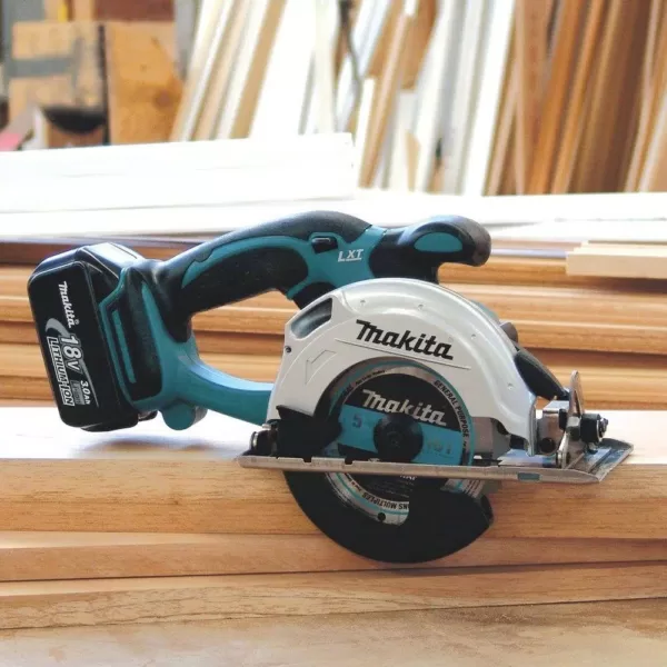 Makita 18-Volt LXT 5-3/8 in. Circular Trim Saw (Tool-Only)