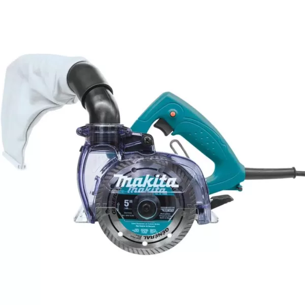 Makita 5 in. Dry Masonry Saw with Dust Extraction