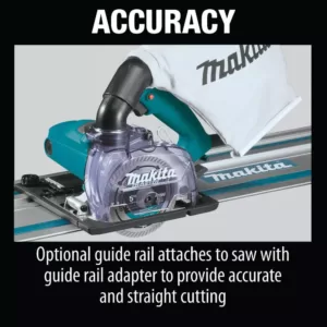 Makita 5 in. Dry Masonry Saw with Dust Extraction