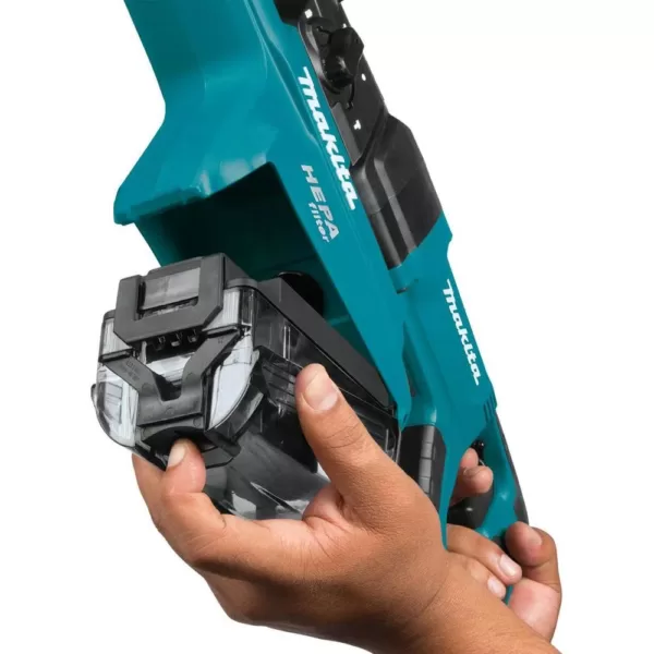 Makita 14 in. 76 cc 4-Stroke Engine Gas Saw with Bonus 1 in. AVT Rotary Hammer, SDS-Plus Bits with HEPA Dust Extractor