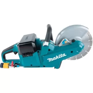 Makita 18V X2 (36V) LXT Lithium‑Ion Brushless Cordless 9 in. Power Cutter Kit, with AFT, Electric Brake, 4 Batteries (5.0 Ah)