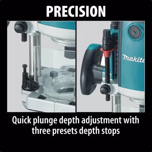 Makita 15-Amp 3-1/4 HP Corded Plunge Router