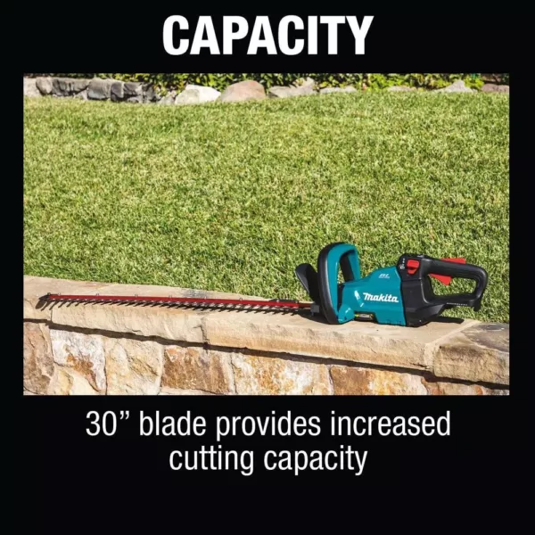 Makita 18-Volt LXT Lithium-Ion Brushless Cordless 30 in. Hedge Trimmer (Tool-Only)